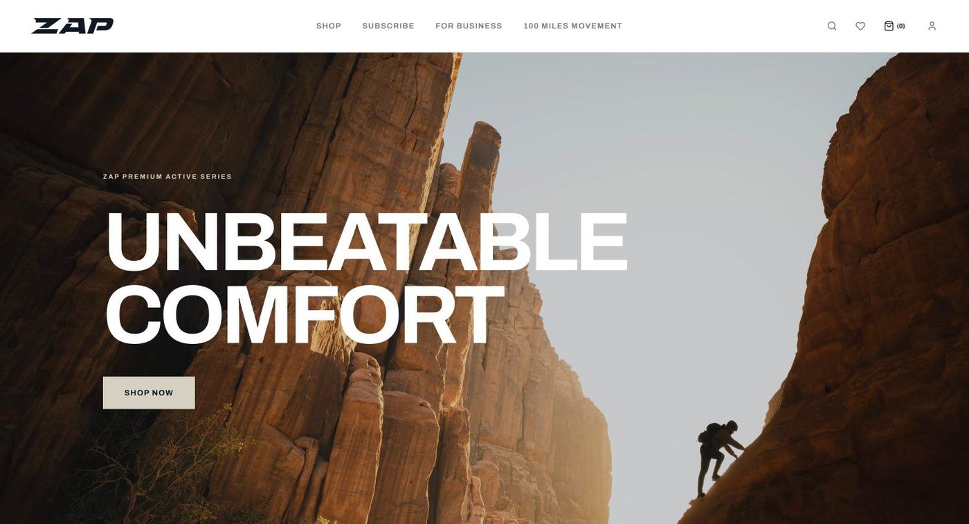 WearZap storefront